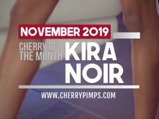Classy Ebony feature Kira Noir Enjoys Solo Fingering Her Tight Pussy