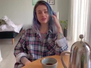 Young Housewife Loves Morning adult clip - Cum in My Coffee