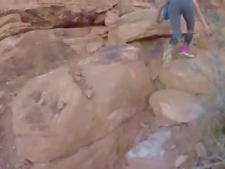 Outdoor Public dirty film in Red Rock Canyon