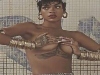 Rihanna Naked Compilation In HD: 