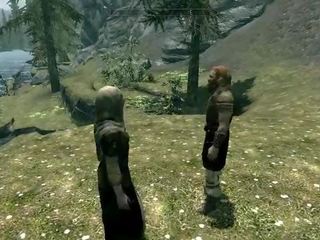 Riverwood streetwalker Bangs Faendal, Cheats With Alvor, And Ends With The Town Drunk.