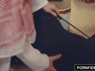 PORNFIDELITY Arab girl Nadia Ali Punished by White putz