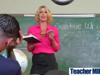 Hardcore dirty clip Scene On Cam With captivating Big Tits Teacher (leigh darby) movie-22