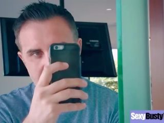 (Tegan James) sensational Big Melon Tits Milf Enjoy Hardcore Bang video-29