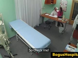 European patient fucks doc all over office